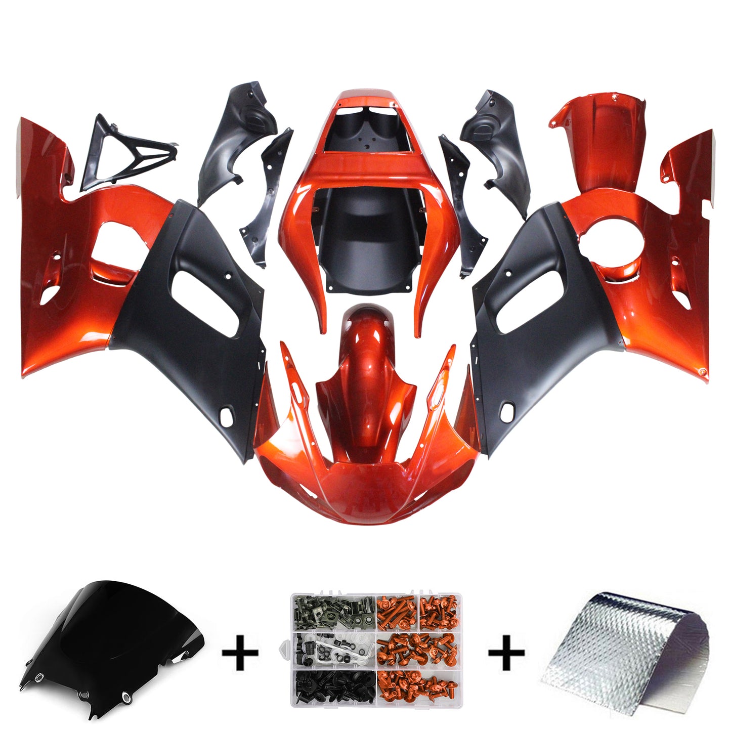 Kit Carena Per Yamaha YZF 600 R6 1998-2002 Generico