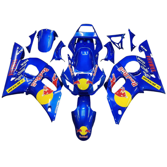 Amotopart Yamaha 1998-2002 YZF 600 R6 Blue con kit gocciolante