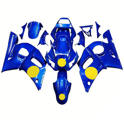 Amotopart Yamaha 1998-2002 YZF 600 R6 Blue con kit gocciolante