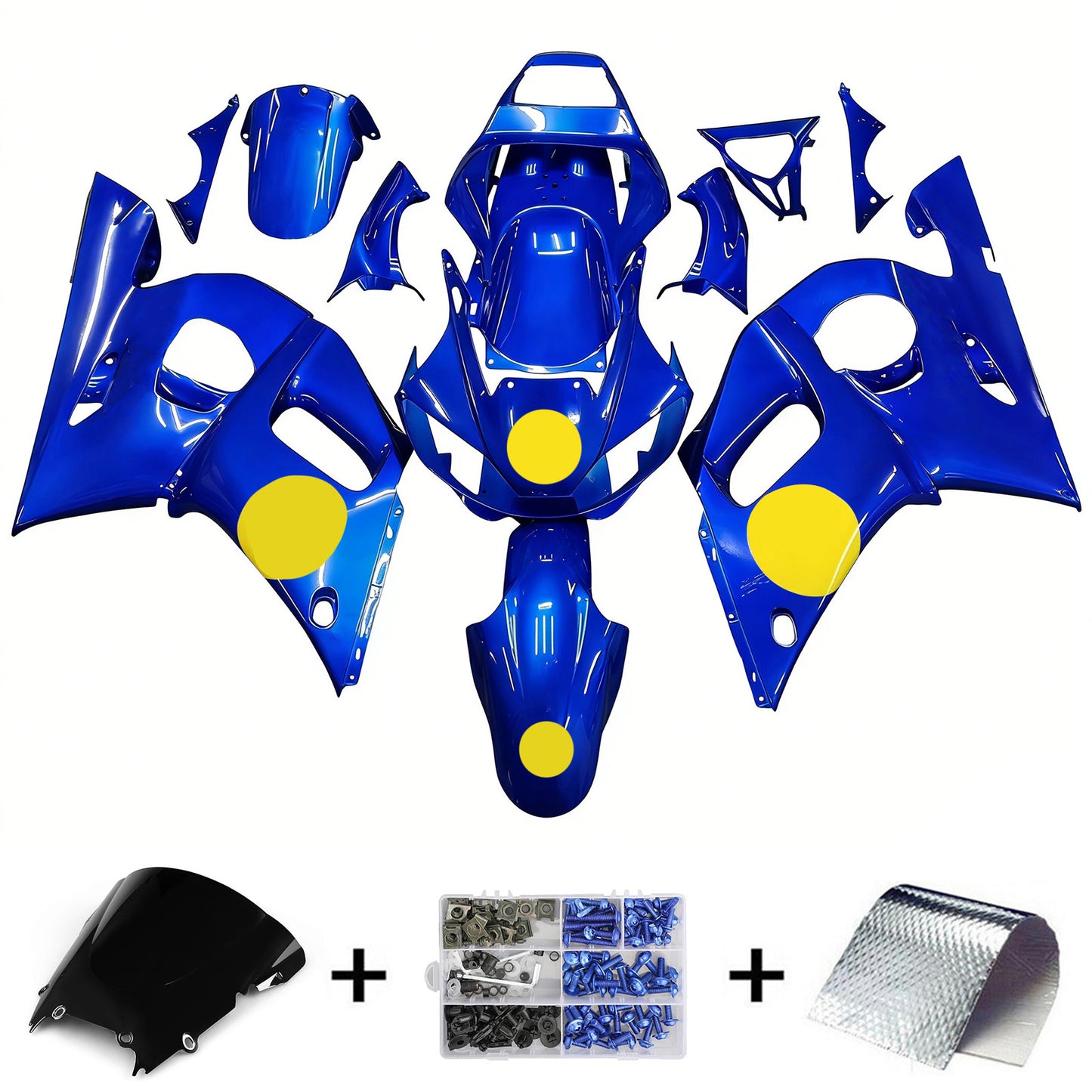 Kit Carena Per Yamaha YZF 600 R6 1998-2002 Generico
