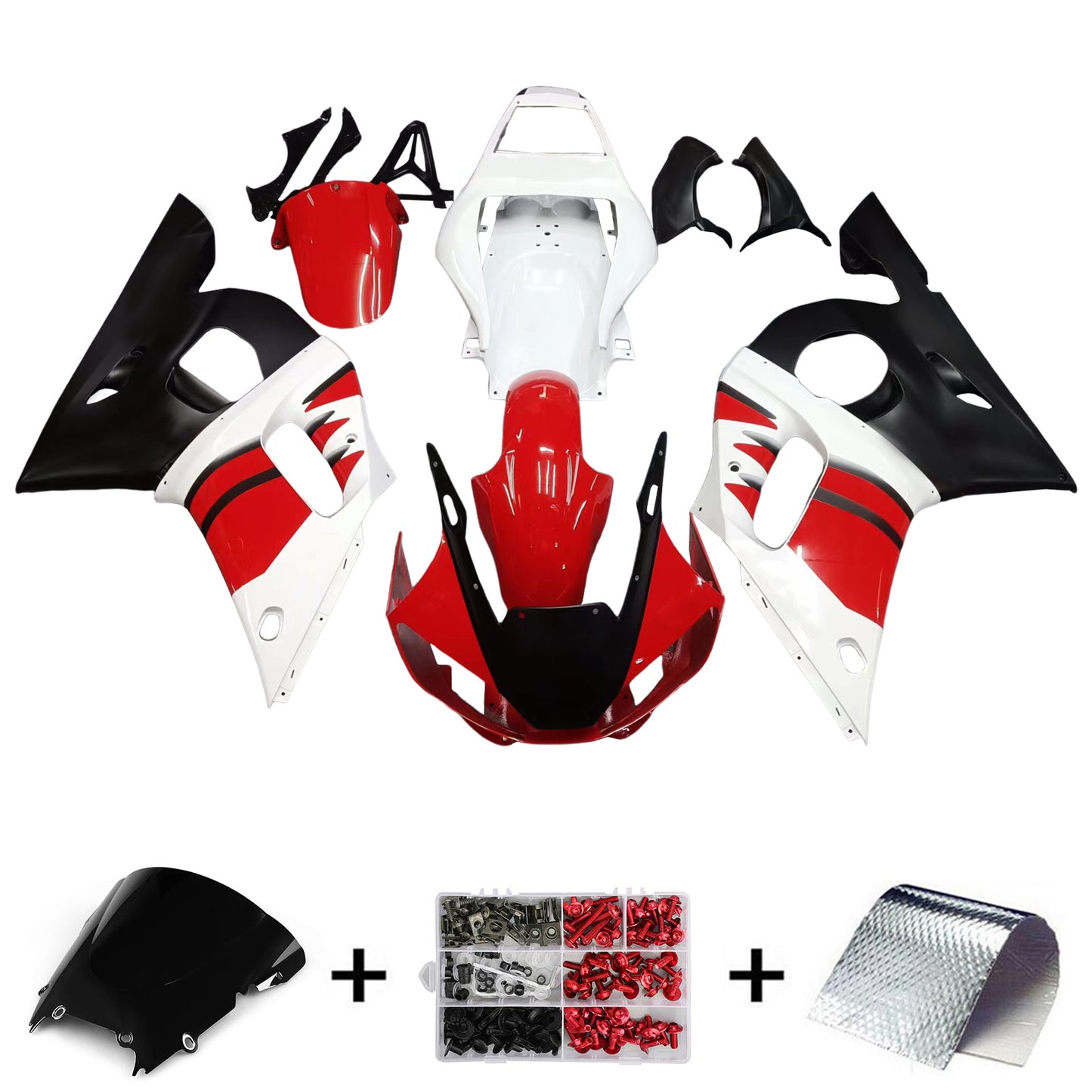 Kit Carena Per Yamaha YZF 600 R6 1998-2002 Generico