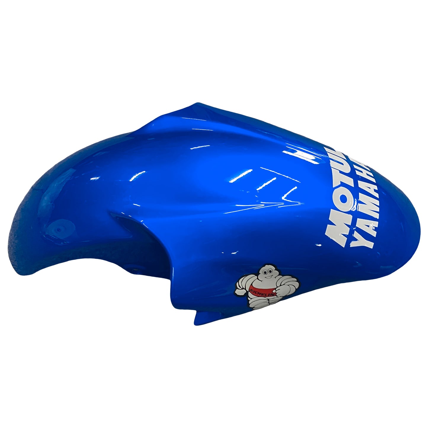 Amotopart Yamaha 1998-2002 YZF 600 R6 Blue con kit di rivestimento a stella bianca