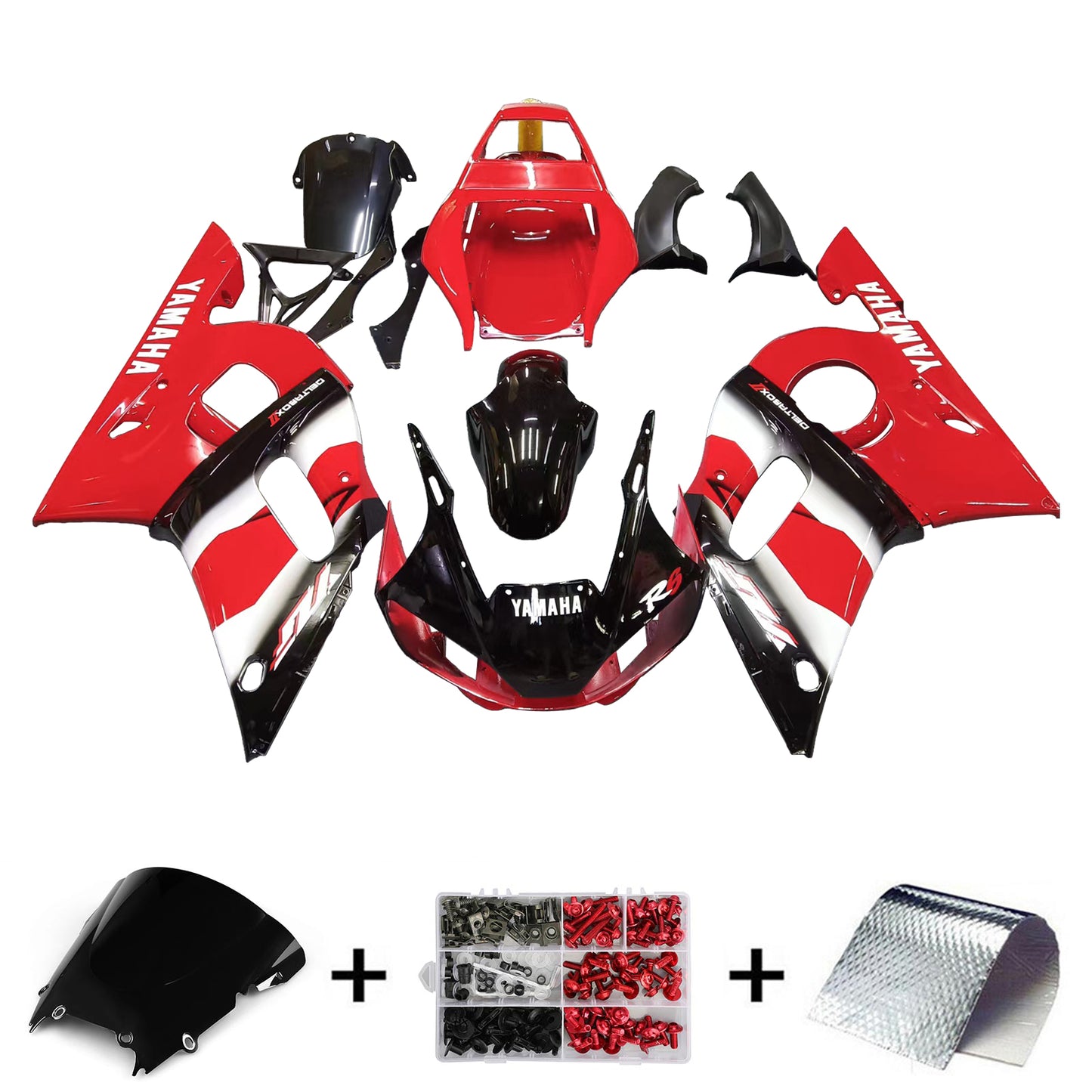 Kit Carena Per Yamaha YZF 600 R6 1998-2002 Generico