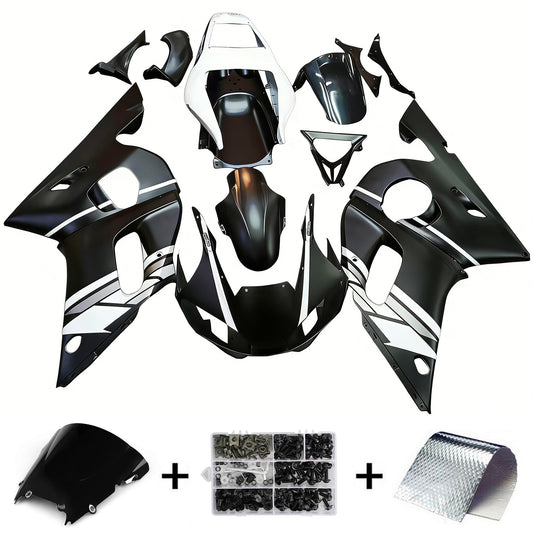 Amotopart Yamaha 1998-2002 YZF 600 R6 MATTE BLANCO BIANCO KIT