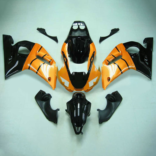 Amotopart Yamaha 1998-2002 YZF 600 R6 Kit trigger arancione nero