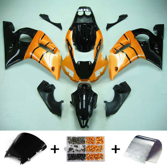 Amotopart Yamaha 1998-2002 YZF 600 R6 Kit trigger arancione nero