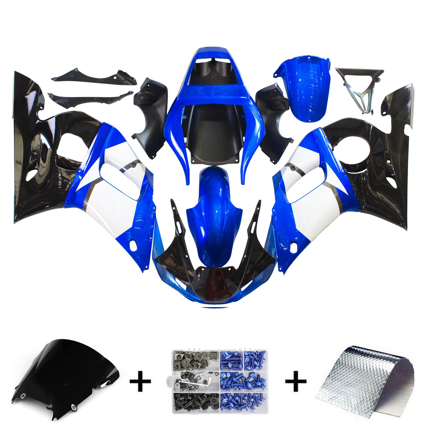 Kit Carena Per Yamaha YZF 600 R6 1998-2002 Generico