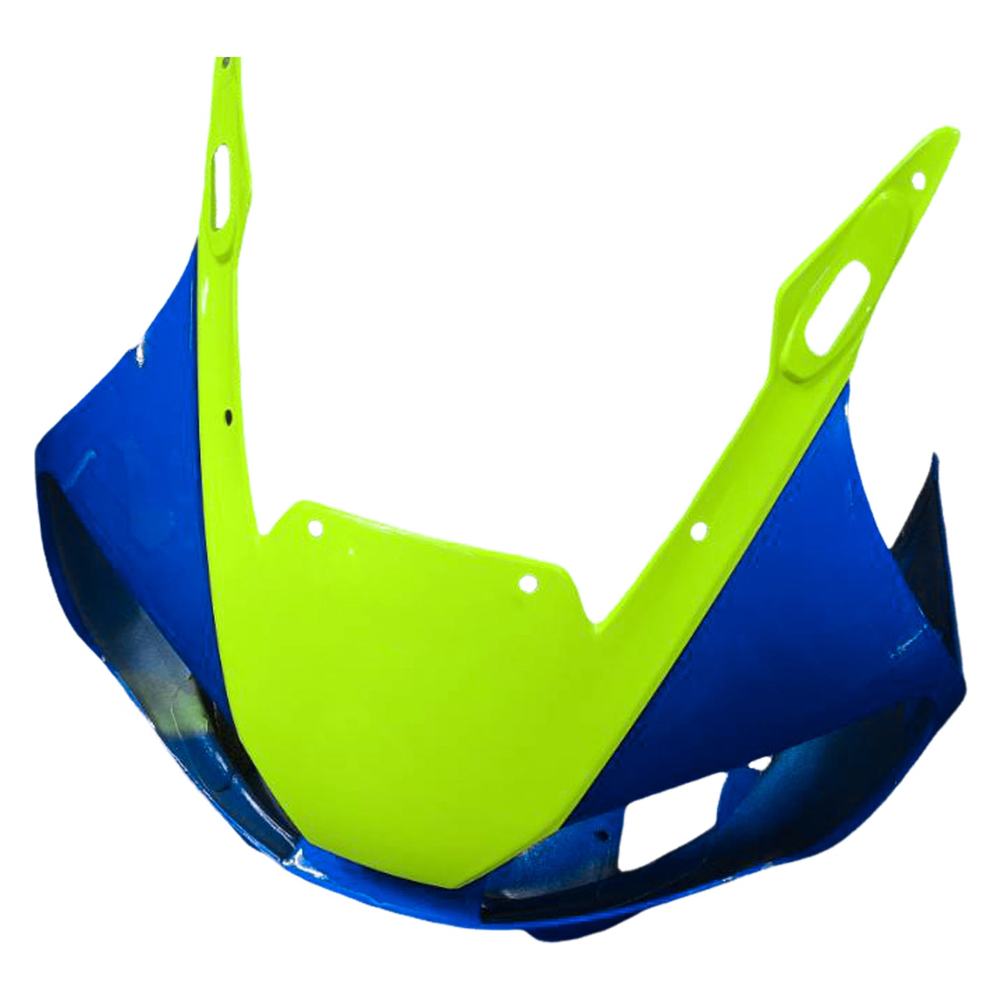 Amotopart Yamaha 1998-2002 YZF 600 R6 Blu con kit di rivestimento giallo fluorescente