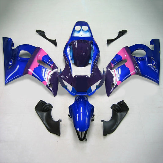 Amotopart Yamaha 1998-2002 YZF 600 R6 Kit di carenatura rosa blu