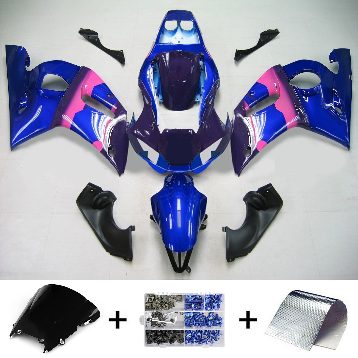 Kit Carena Per Yamaha YZF 600 R6 1998-2002 Generico
