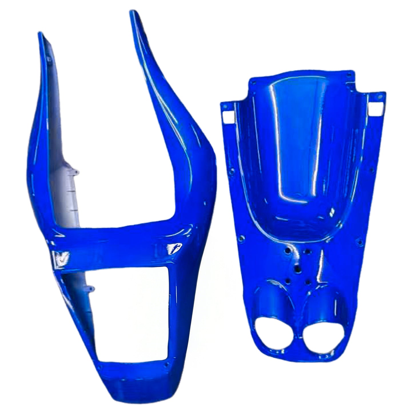 Amotopart Yamaha 1998-2002 YZF 600 R6 Kit di rivestimento nero blu.