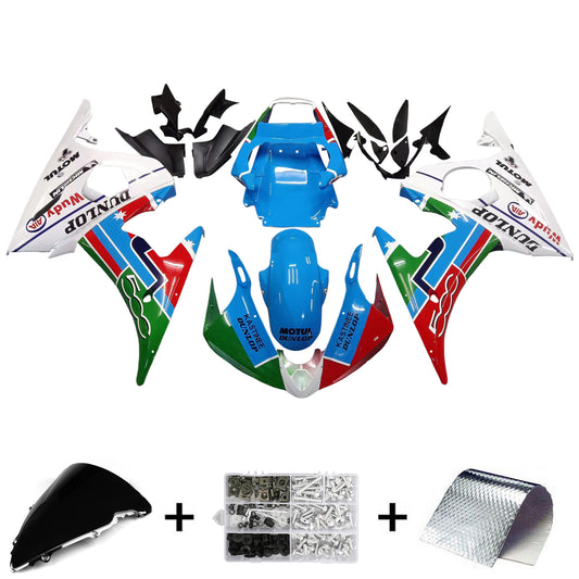 Amotopart 2003-2004 Yamaha R6 e 2006-2009 YZF R6s Cladding Multi Color Kit