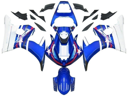 Amotopart 2003-2004 Yamaha R6 e 2006-2009 YZF R6s Cladding Multi Blue Color Kit