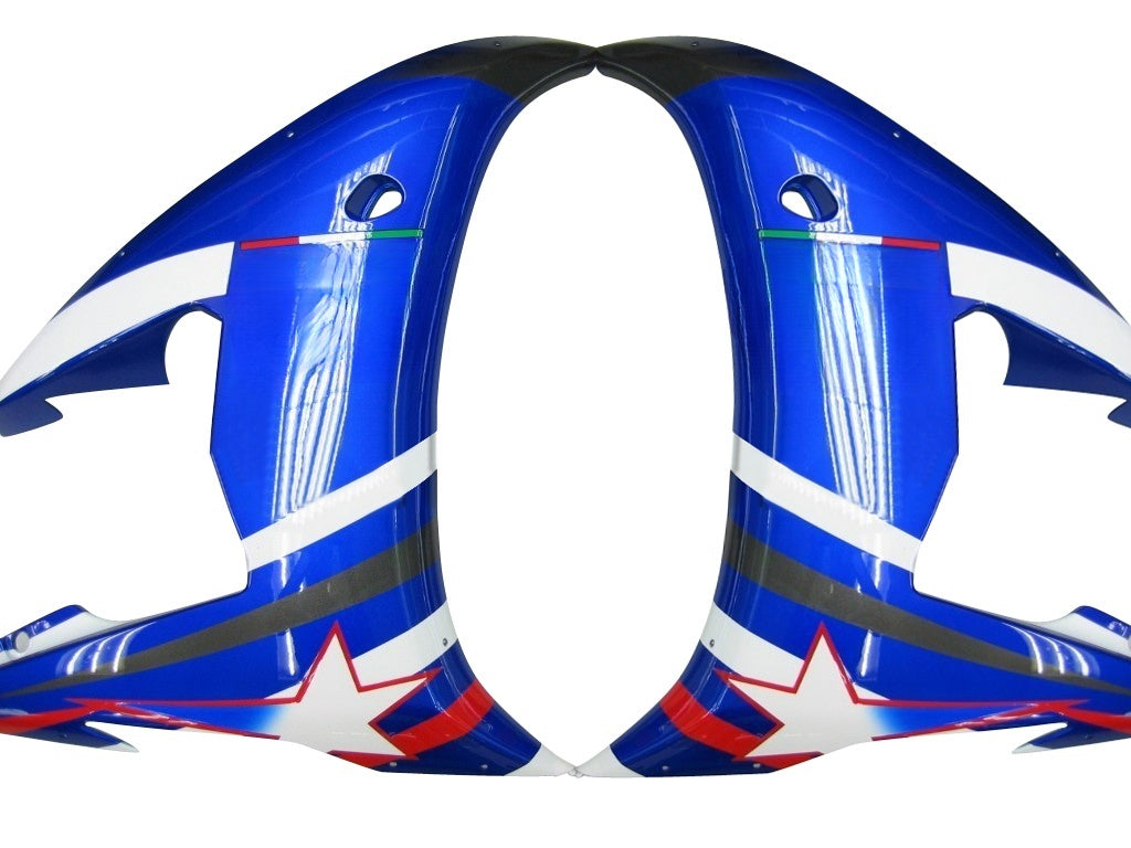 Amotopart 2003-2004 Yamaha R6 e 2006-2009 YZF R6s Cladding Multi Blue Color Kit