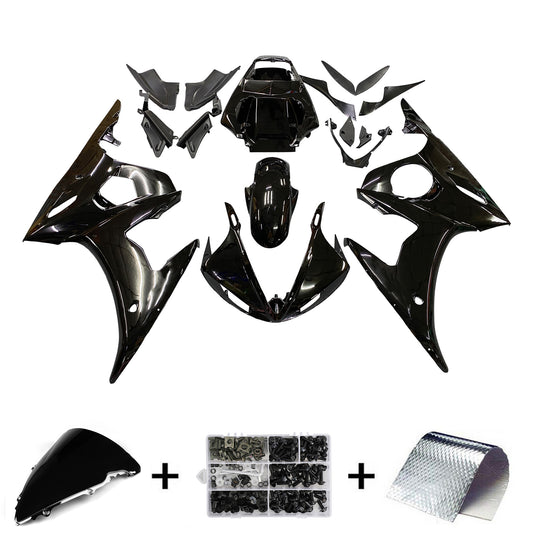 Carene 2003-2004 Yamaha YZF-R6 Nero R6 Generico