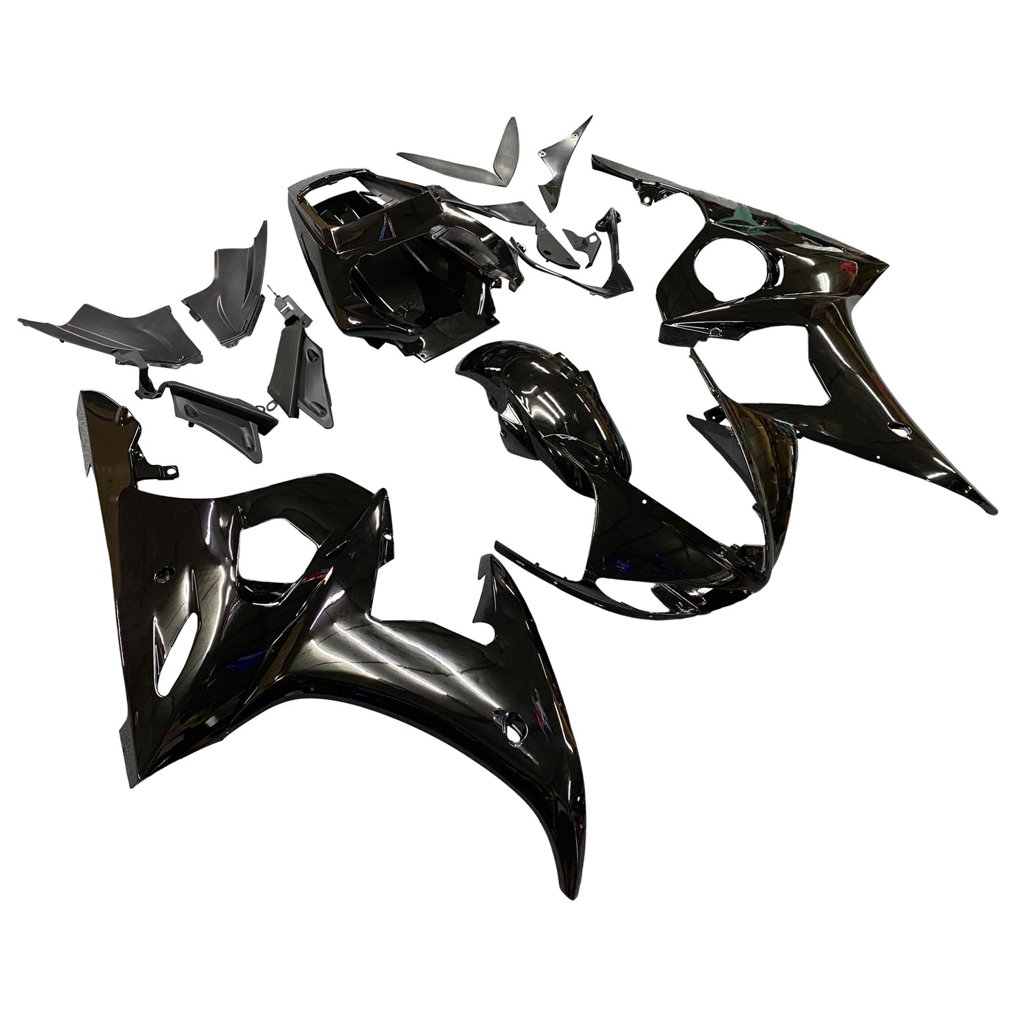 Carene 2003-2004 Yamaha YZF-R6 Nero R6 Generico