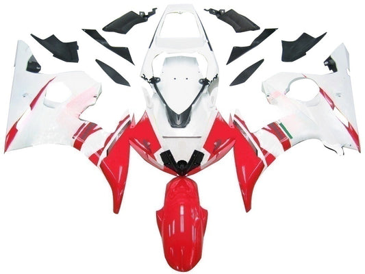 Amotopart 2003-2004 Yamaha R6 e 2006-2009 YZF R6S Cladding Rot-Wei? Kit?