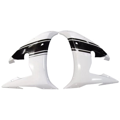 Amotopart 2003-2004 Yamaha R6 e 2006-2009 YZF R6S Disguise White? e kit di colori nero