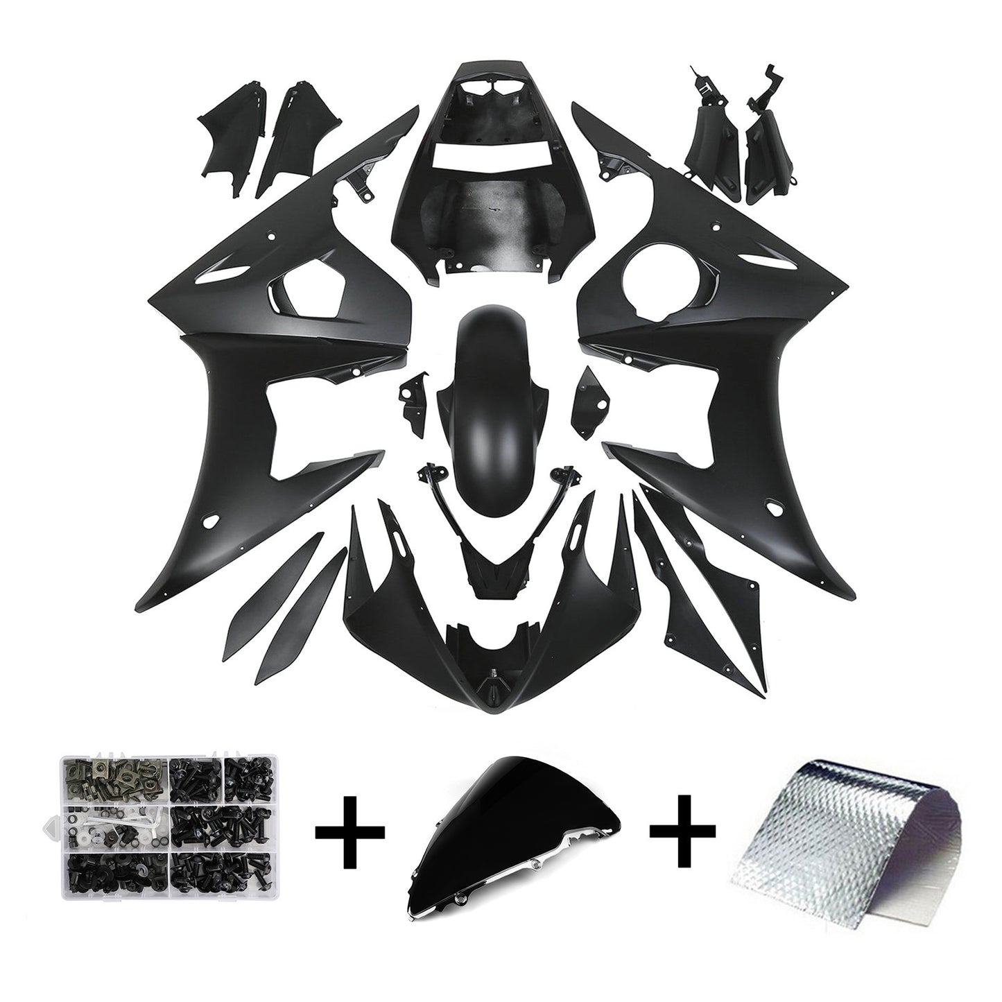 Kit carenatura per Yamaha YZF R6 2003 2004 Generico
