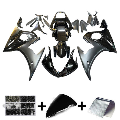 Kit Carena Per YAMAHA YZF-R6 YZF R6 2003-2004 Nero Generico