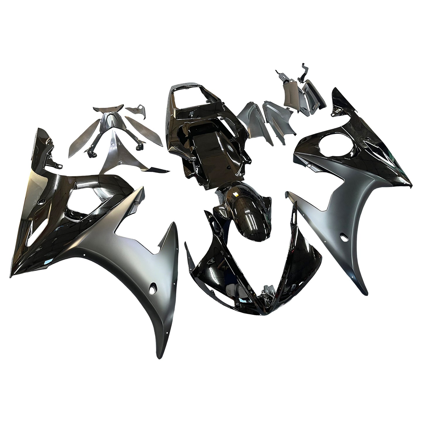 Kit Carena Per YAMAHA YZF-R6 YZF R6 2003-2004 Nero Generico