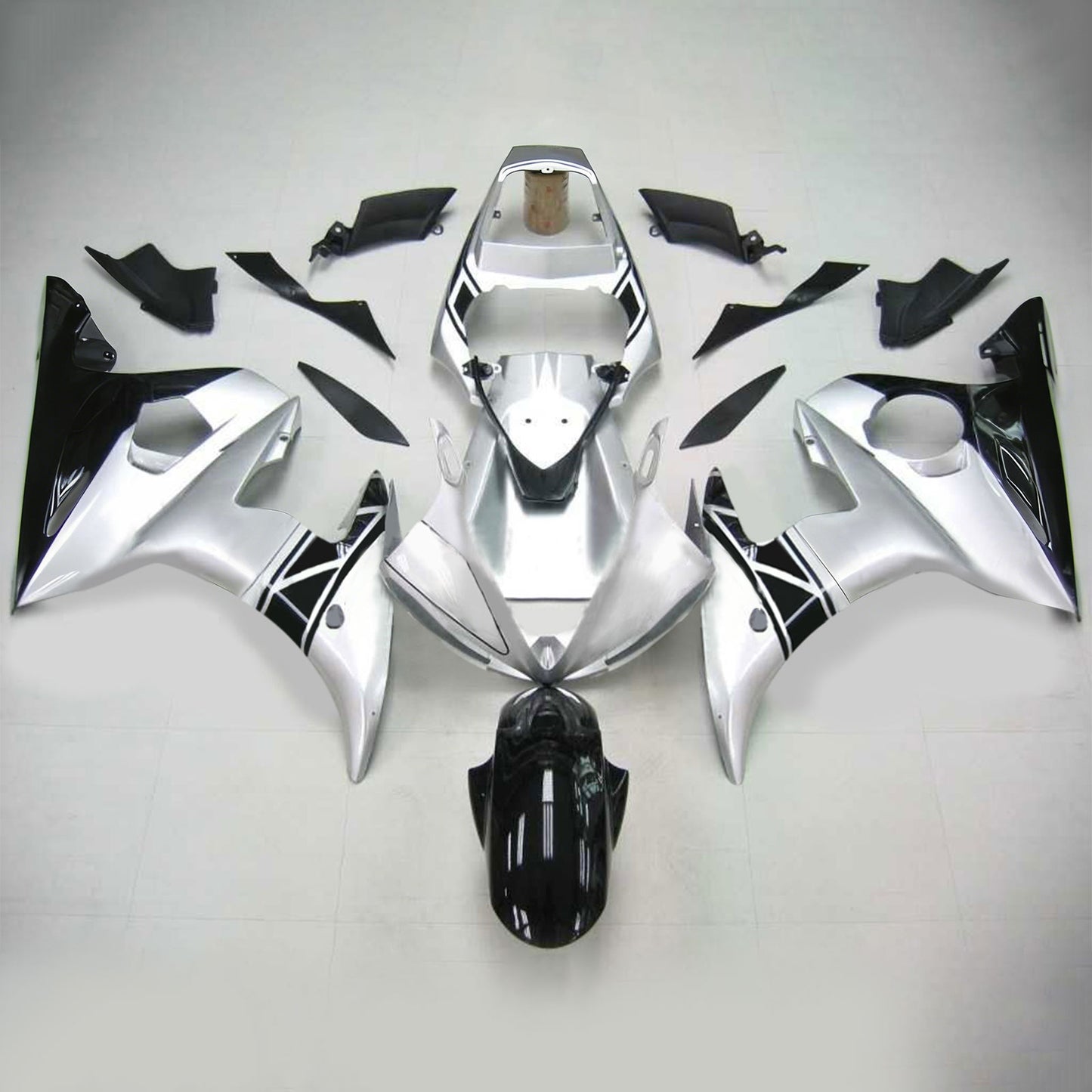 Kit di vendita iniezione Body Plastic Abs Fit per Yamaha 2003-2004 YZF 600 R6 e 2006-2009 YZF R6S #109