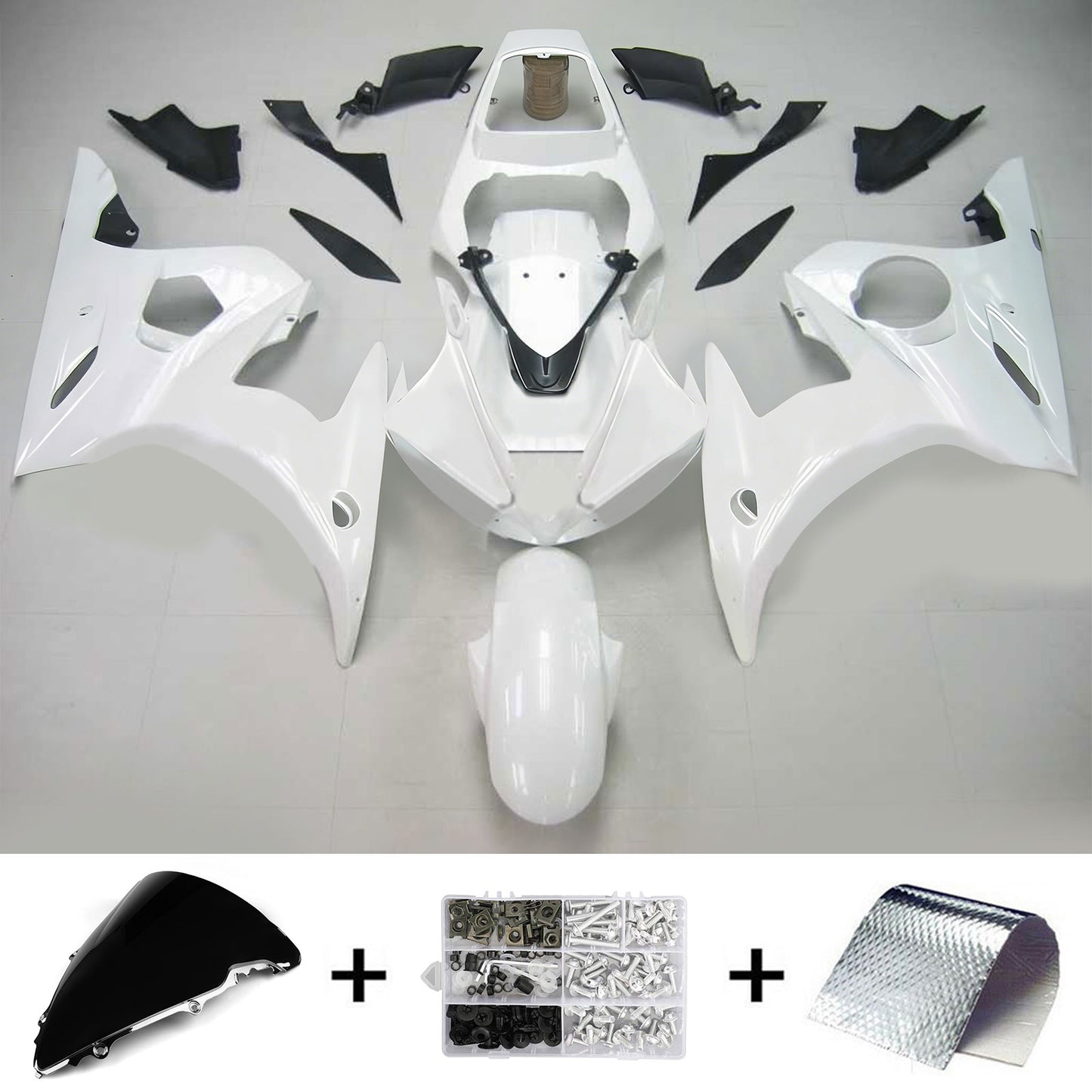 Kit carenatura per Yamaha YZF 600 R6 2003-2004 R6S 2006-2009