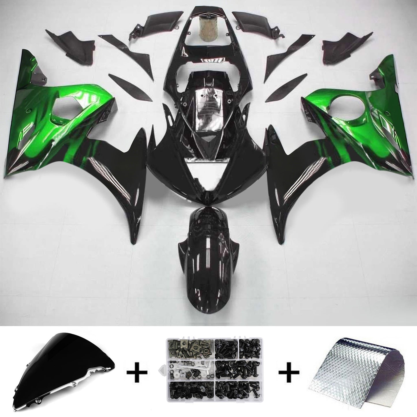 Kit carenatura per Yamaha YZF 600 R6 2003-2004 R6S 2006-2009