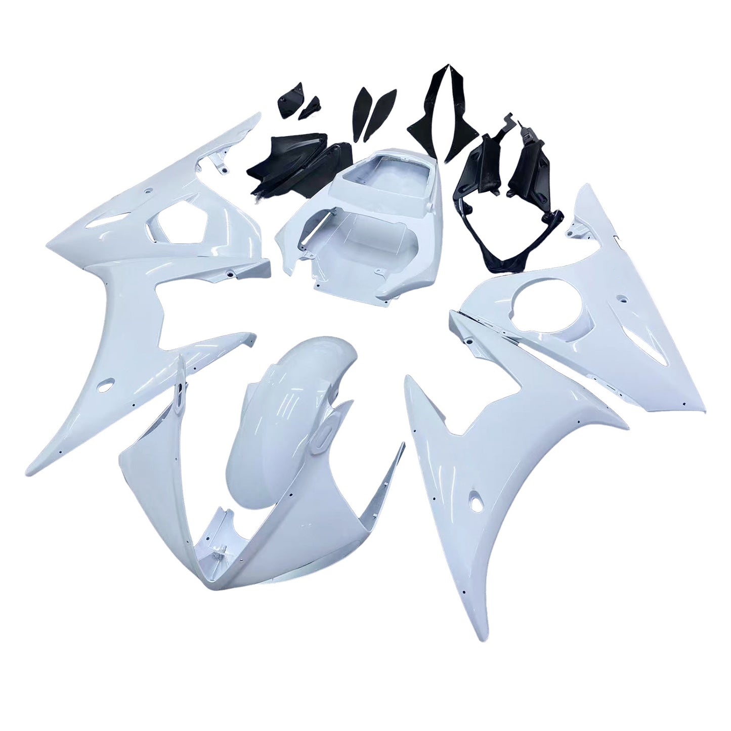 Kit di vendita iniezione Body Plastic Abs Fit per Yamaha 2003-2004 YZF 600 R6 e 2006-2009 YZF R6S #126