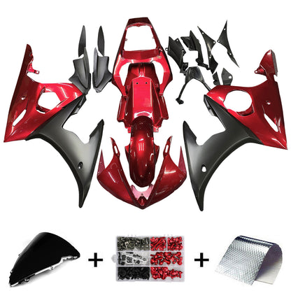 Kit di vendita iniezione Body Plastic Abs Fit per Yamaha 2003-2004 YZF 600 R6 e 2006-2009 YZF R6S #127