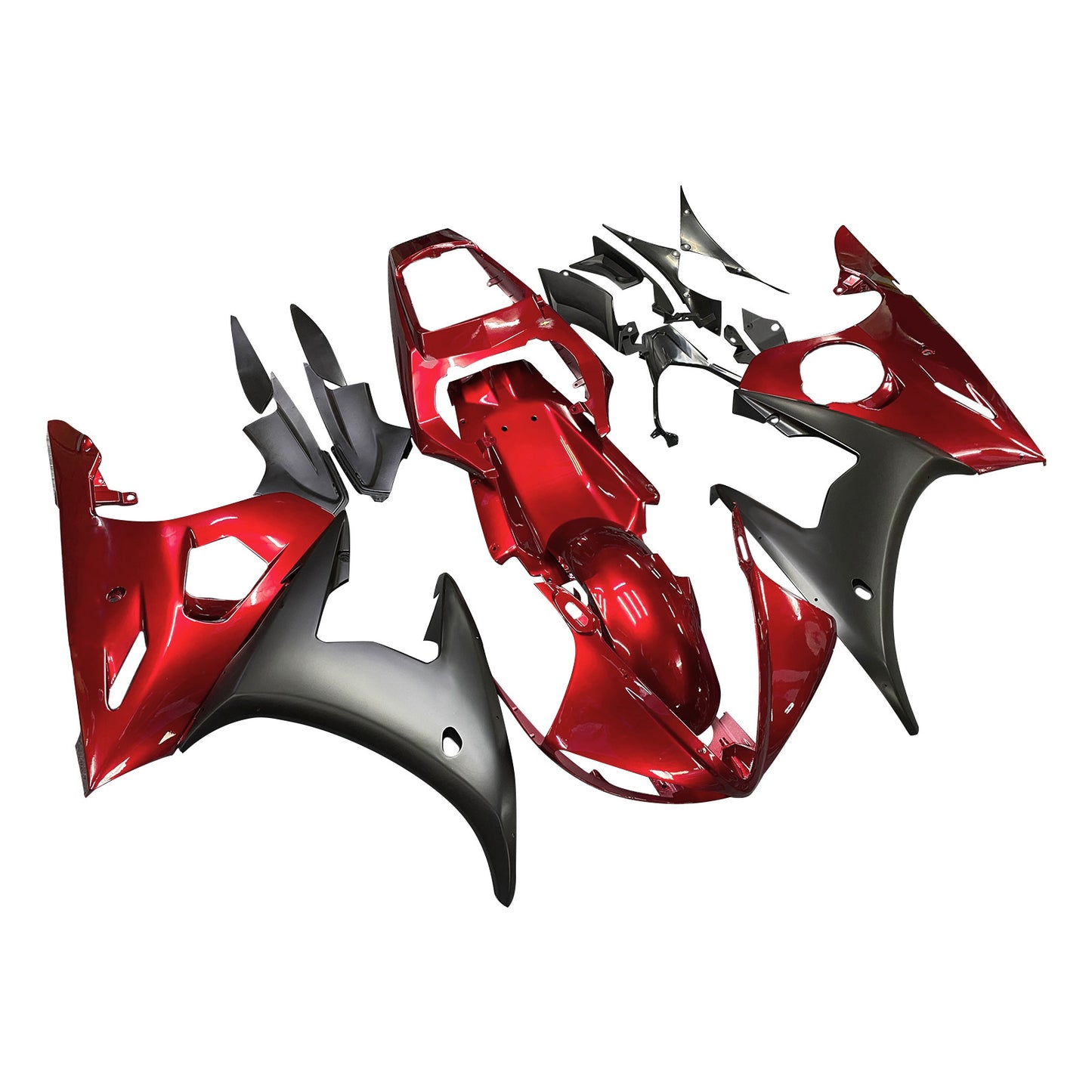 Kit di vendita iniezione Body Plastic Abs Fit per Yamaha 2003-2004 YZF 600 R6 e 2006-2009 YZF R6S #127