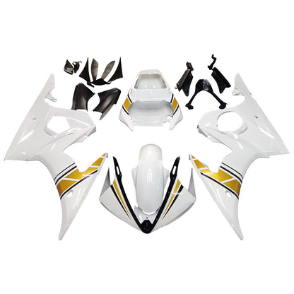 Kit di vendita iniezione Body Plastic Abs Fit per Yamaha 2003-2004 YZF 600 R6 e 2006-2009 YZF R6S #136