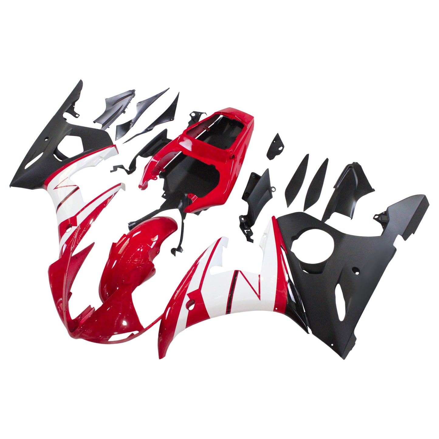 Kit di vendita iniezione Body Plastic Abs Fit per Yamaha 2003-2004 YZF 600 R6 e 2006-2009 YZF R6S #139