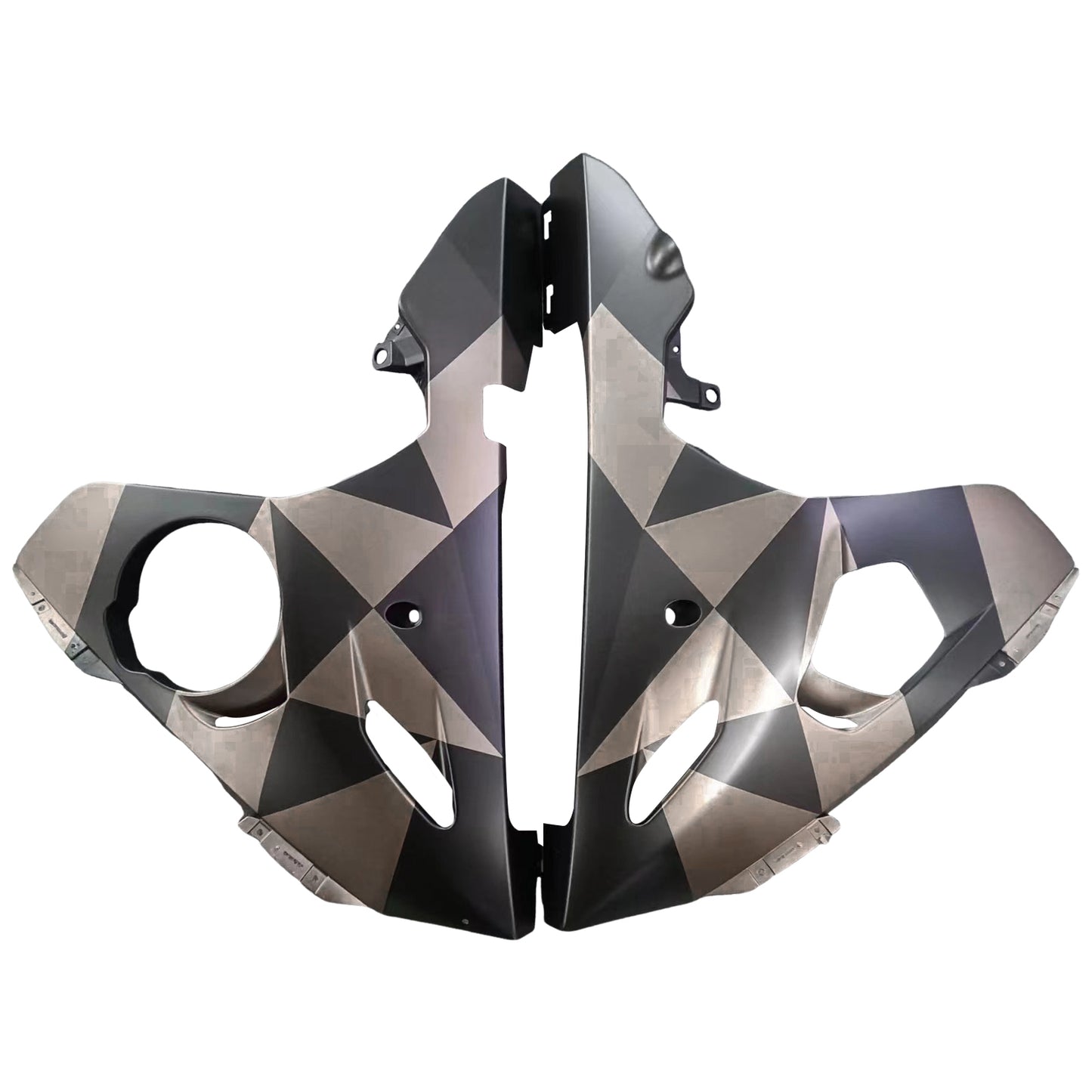 Amotopart Yamaha 2003-2004 YZF 600 R6 e 2006-2009 YZF R6S Kit di rivestimento nero