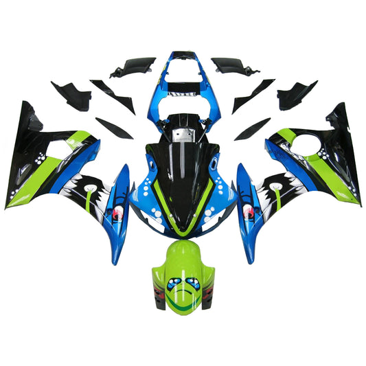 Amotopart Yamaha 2003-2004 YZF 600 R6 e 2006-2009 YZF R6S Kit di rivestimento multicolore
