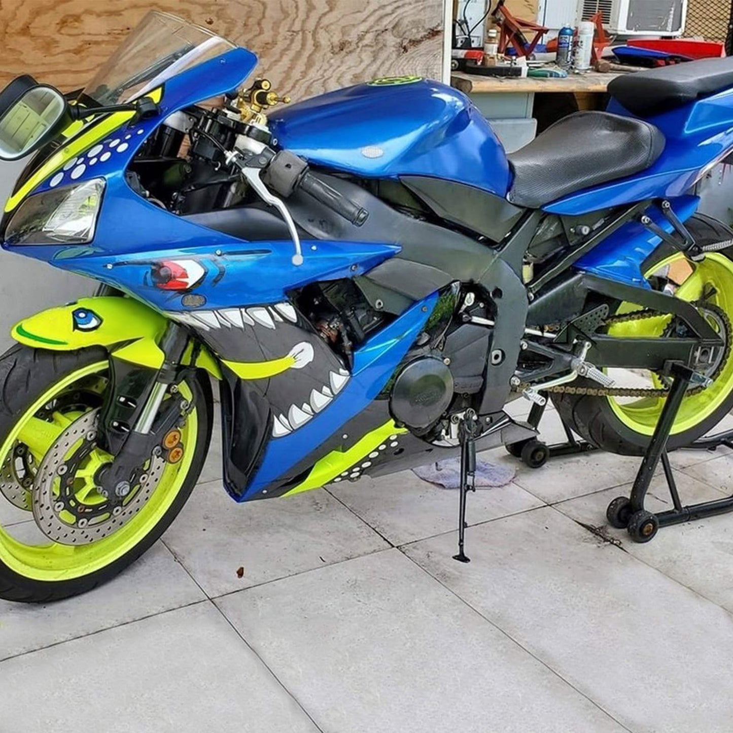 Kit carenatura per Yamaha YZF 600 R6 2003-2004 R6S 2006-2009