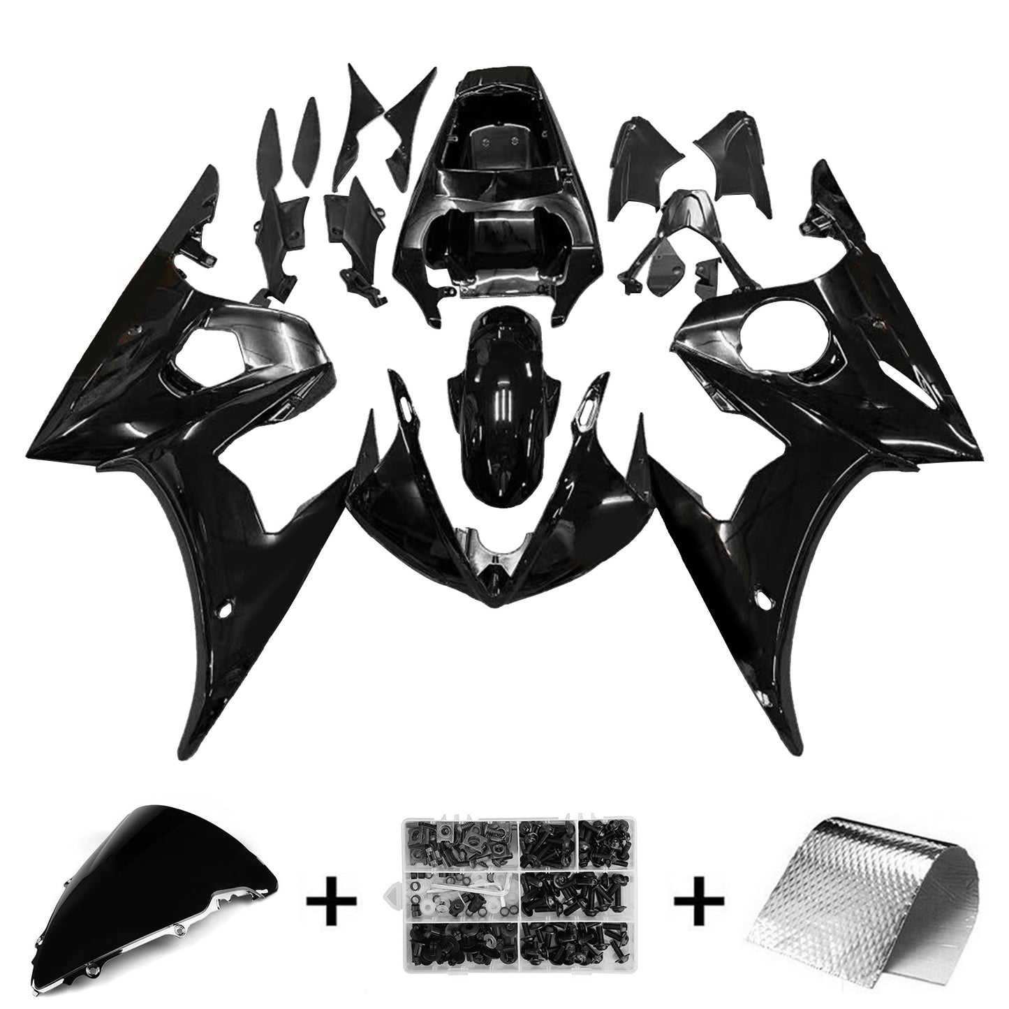 Kit carenatura per Yamaha YZF 600 R6 2003-2004 R6S 2006-2009