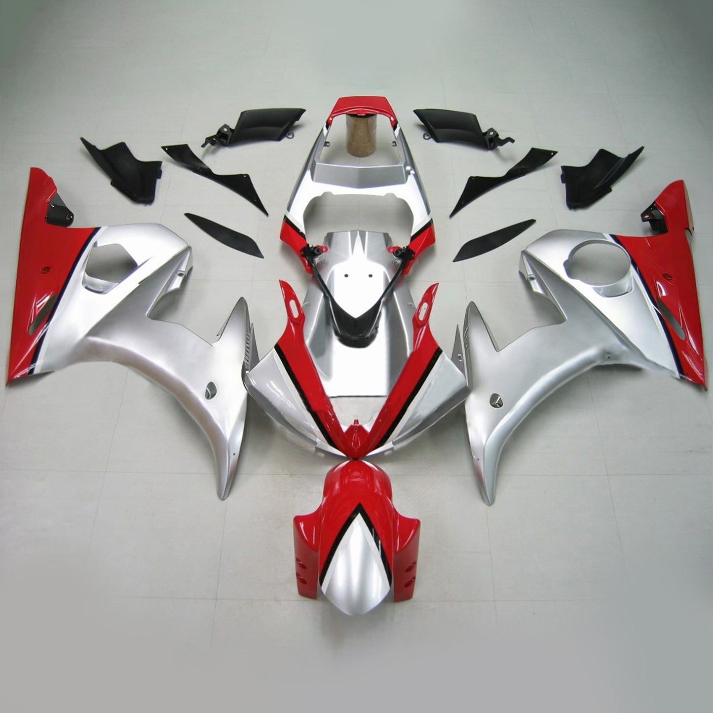 Kit di vendita iniezione Body Plastic Abs Fit per Yamaha 2003-2004 YZF 600 R6 e 2006-2009 YZF R6S #147