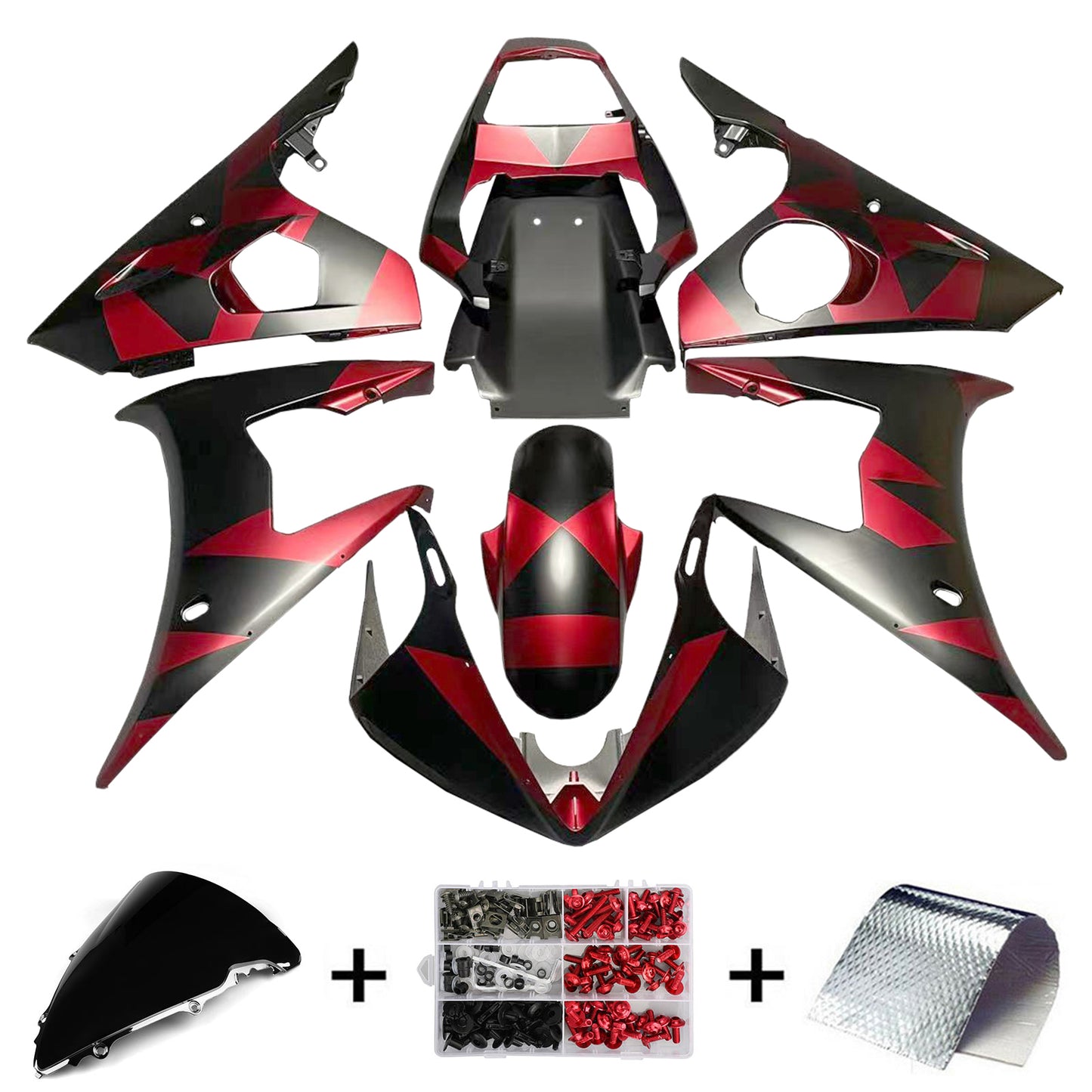 Kit carenatura per Yamaha YZF 600 R6 2003-2004 R6S 2006-2009
