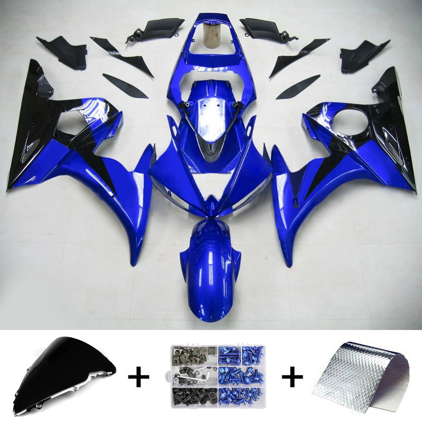 IKit Carena Per Yamaha YZF 600 R6 2003-2004 Generico