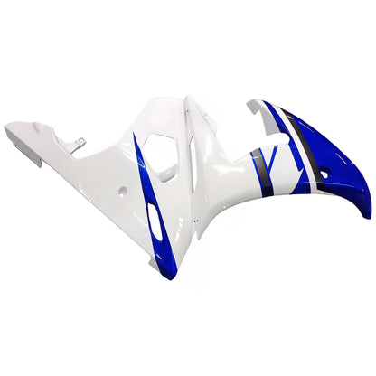 Amotopart 2005 Yamaha R6 Disguisci bianco e kit di colori blu