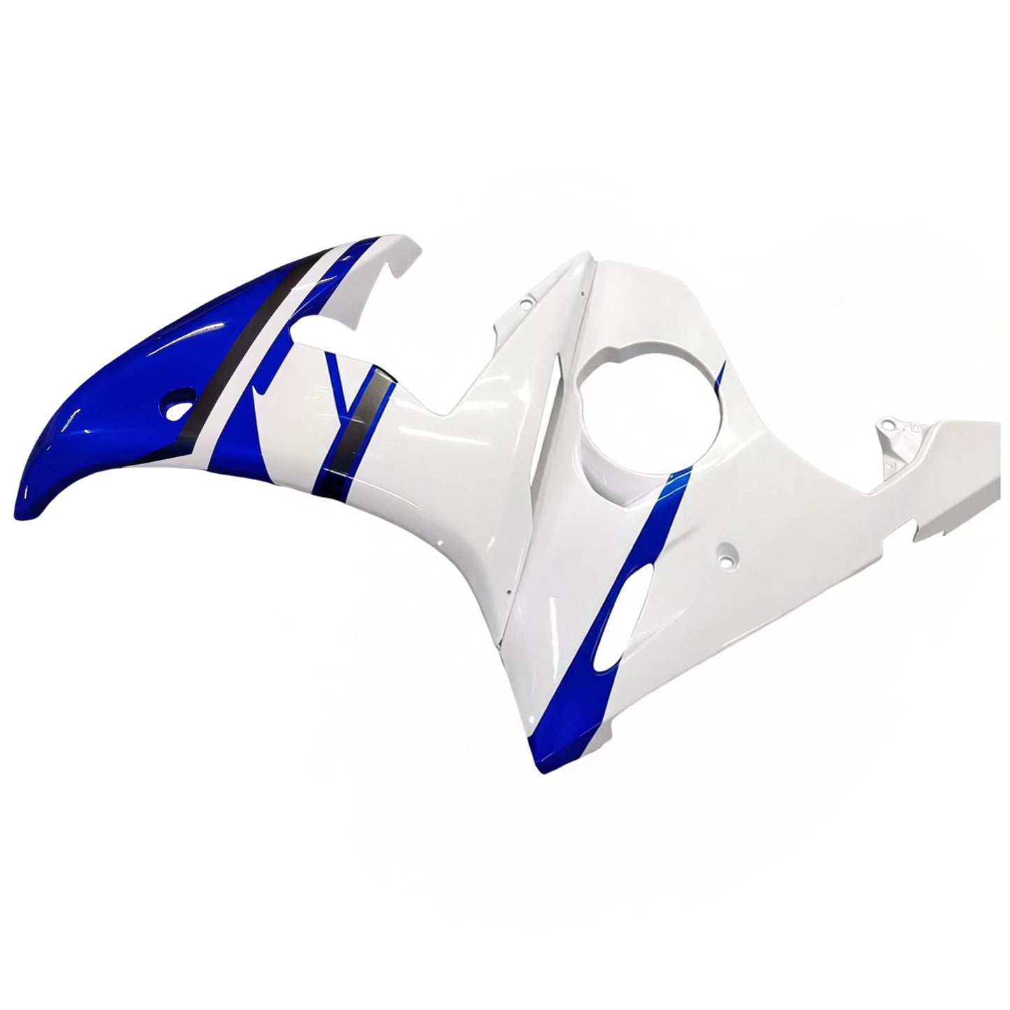 Amotopart 2005 Yamaha R6 Disguisci bianco e kit di colori blu