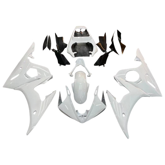 Amotopart 2005 Yamaha R6 Kit bianco mascherato