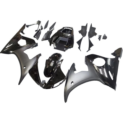 Amotopart 2005 Yamaha R6 Cladding Matt Black Kit