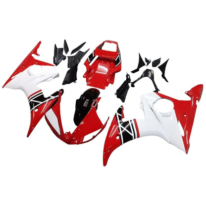 Amotopart 2005 Yamaha R6 Cladding Red -Wei -Kit