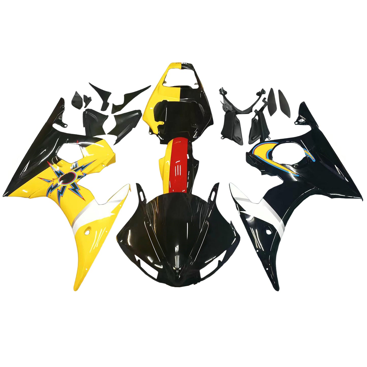 Amotopart Cladding Yamaha YZF-R6 2005 Kit trigger
