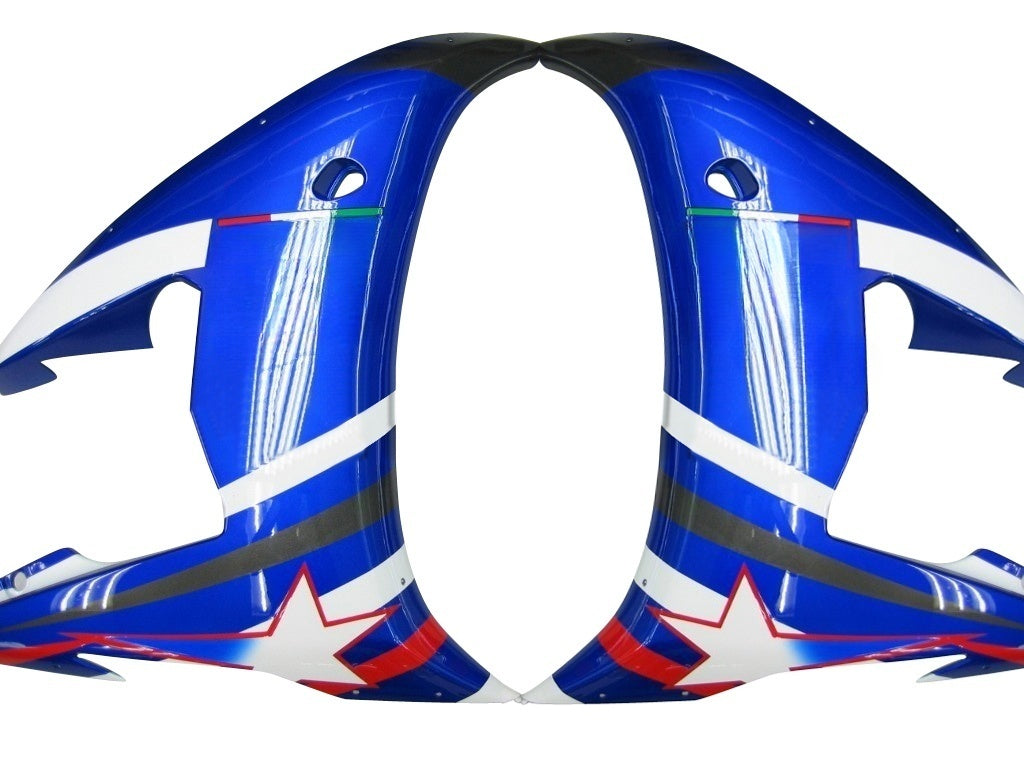 Amotopart 2005 Yamaha R6 Cover Multi Blue Color Kit