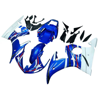 Amotopart 2005 Yamaha R6 Multi Blue Kit