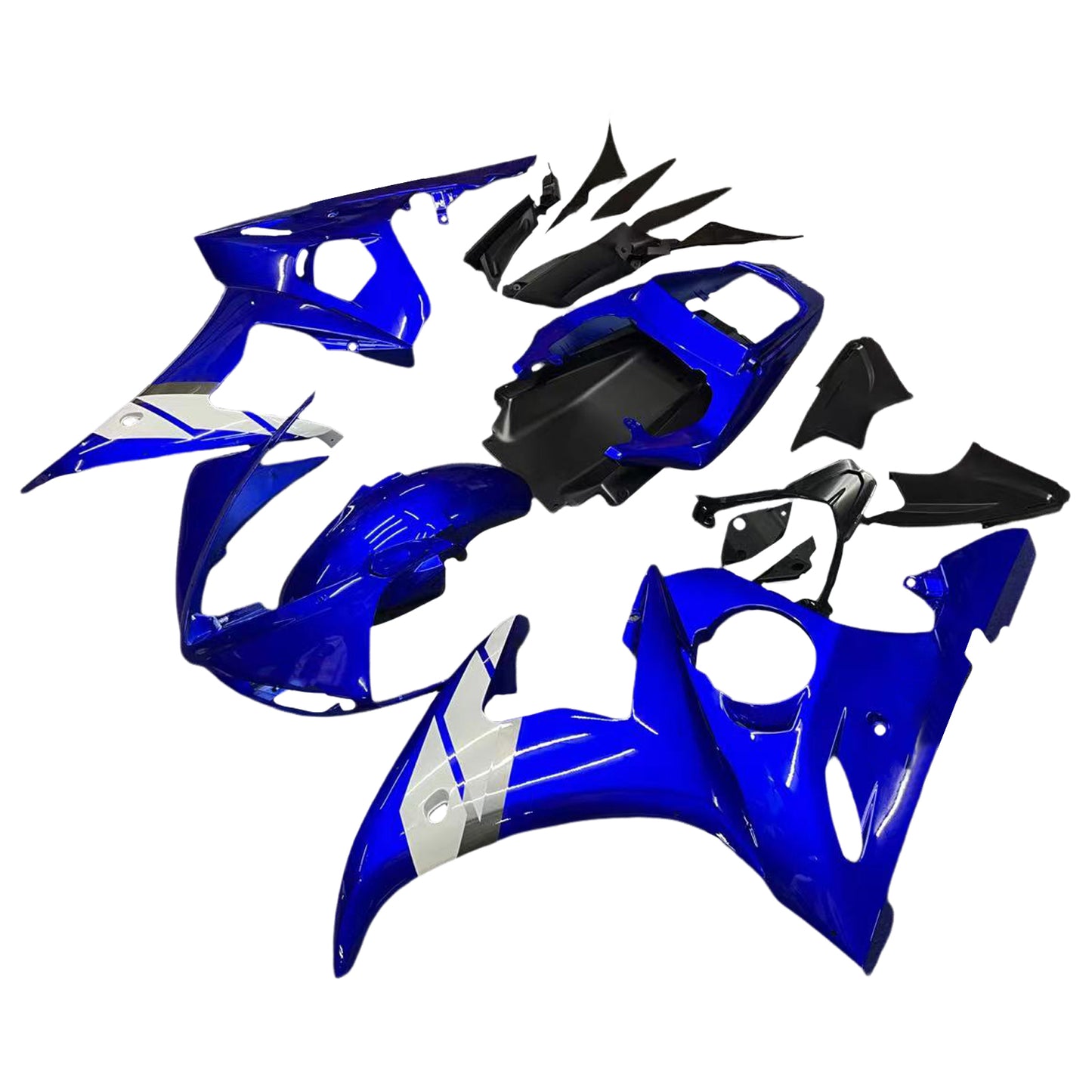 Amotopart 2005 Yamaha R6 Multi Blue Kit