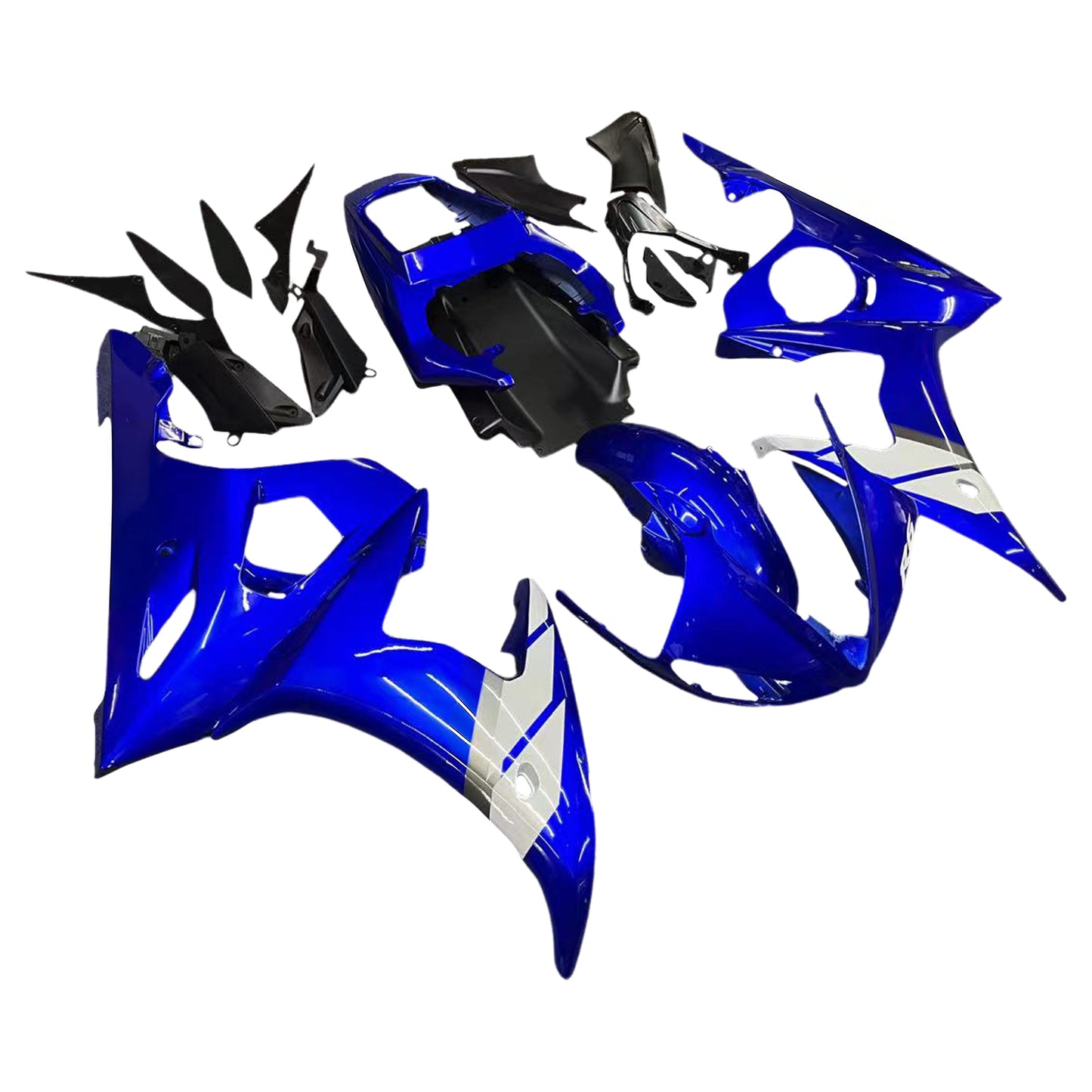 Amotopart 2005 Yamaha R6 Multi Blue Kit
